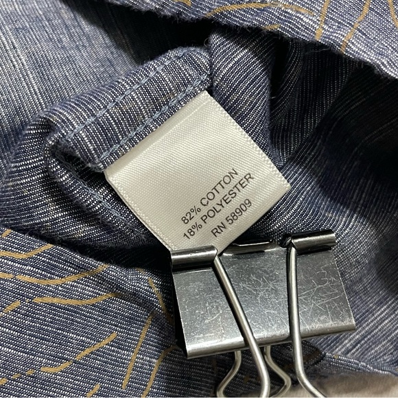 ROWM Men's LS Button Up Shirt-Size 3XT - Picture 6 of 9